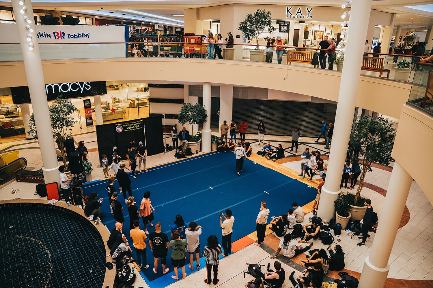 Aerial view of Trick Different 6 Mall Session